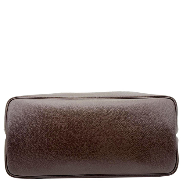 GUCCI Jumbo GG Canvas Shoulder Bag Beige 756660