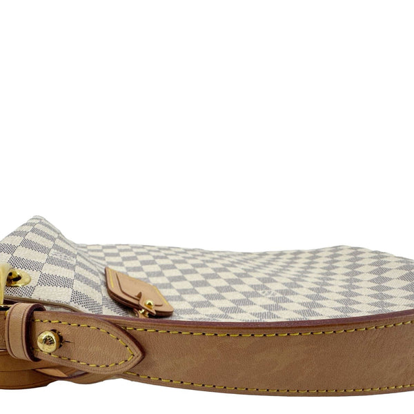 LOUIS VUITTON Graceful MM Damier Azur Hobo Shoulder Bag White