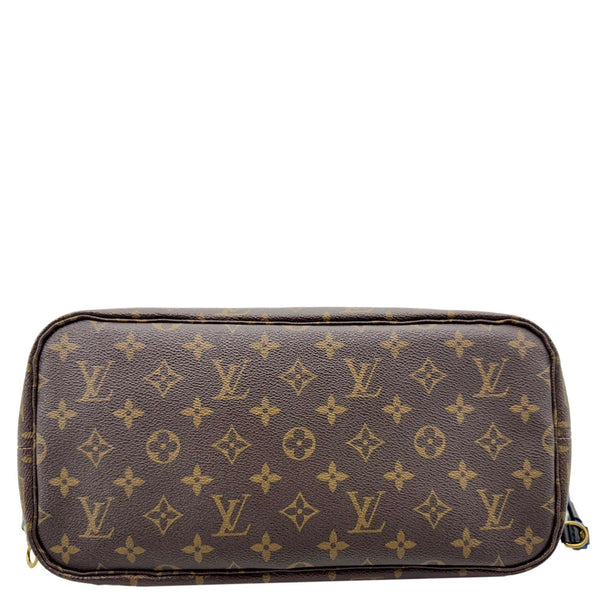 LOUIS VUITTON Neverfull MM Totem Monogram Canvas Shoulder Bag Magenta
