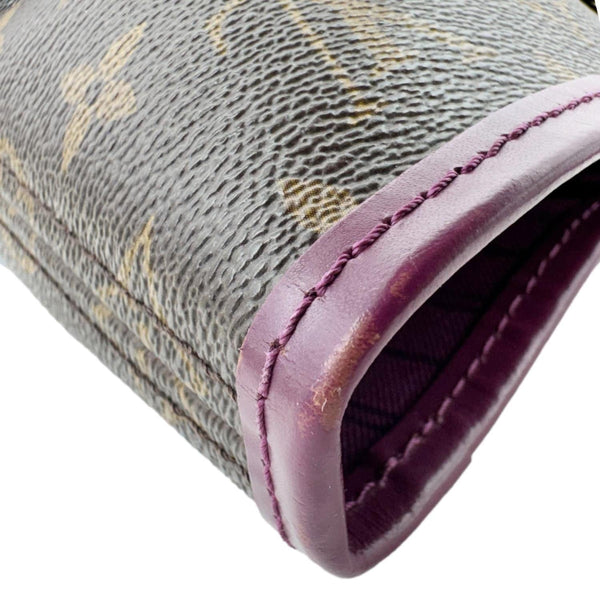 LOUIS VUITTON Neverfull MM Totem Monogram Canvas Shoulder Bag Magenta