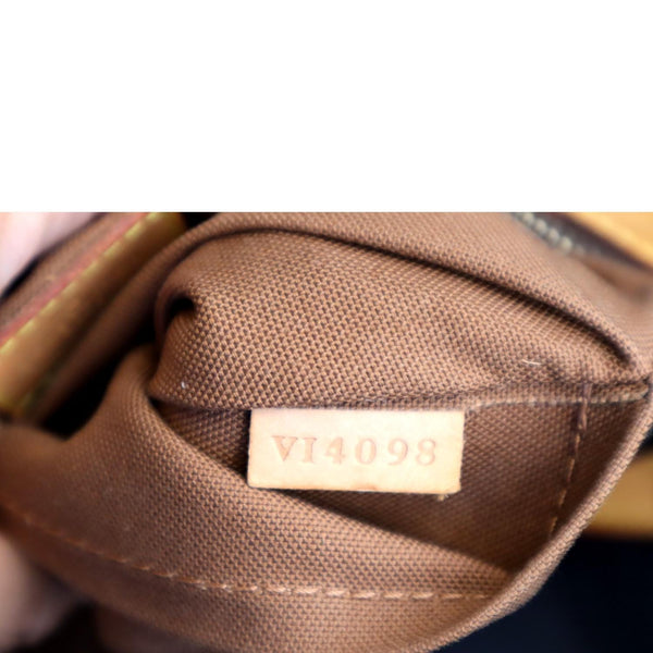 LOUIS VUITTON Odeon MM Monogram Canvas Crossbody Bag Brown