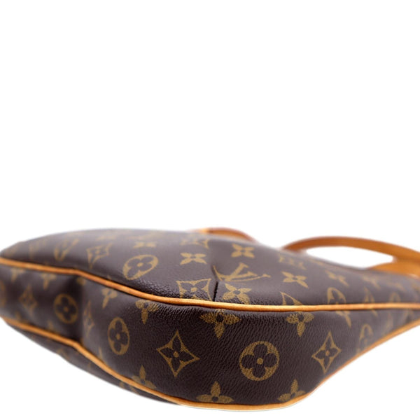LOUIS VUITTON Odeon MM Monogram Canvas Crossbody Bag Brown