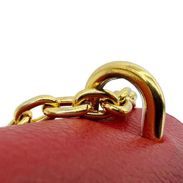 LOUIS VUITTON Saint Placide Monogram Canvas Crossbody Bag Cerise