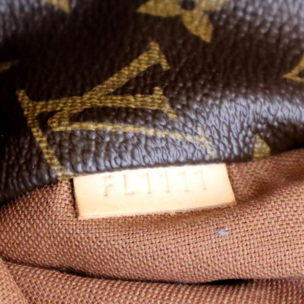 LOUIS VUITTON Totally PM Monogram Canvas Shoulder Tote Bag Brown