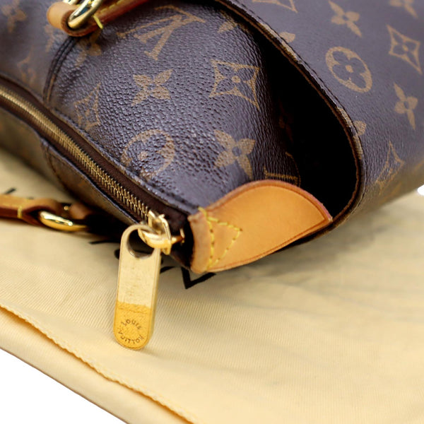 LOUIS VUITTON Totally PM Monogram Canvas Shoulder Tote Bag Brown