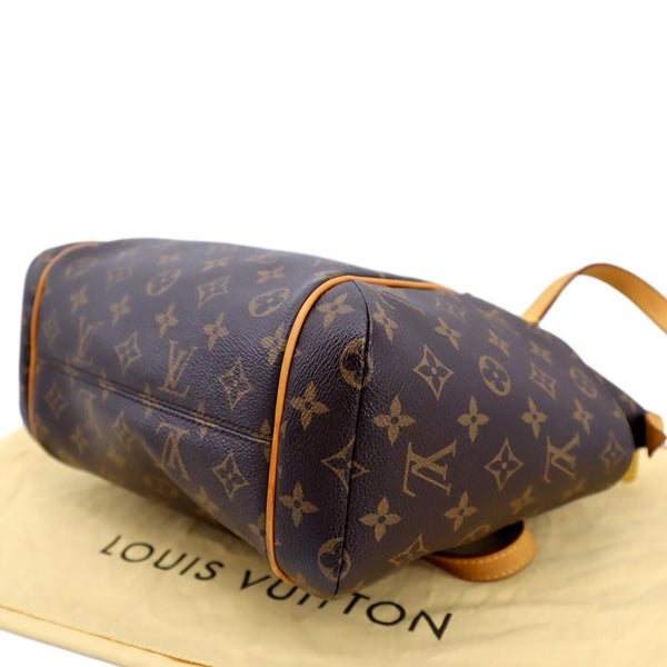 LOUIS VUITTON Totally PM Monogram Canvas Shoulder Tote Bag Brown