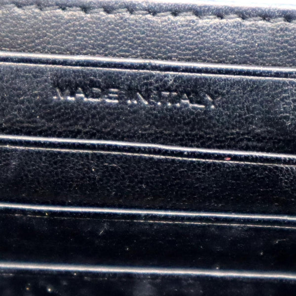 YVES SAINT LAURENT Sunset Crackled Metallic Leather Bag