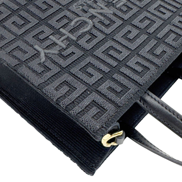 GIVENCHY Mini 4G Canvas Tote shopping Bag Black