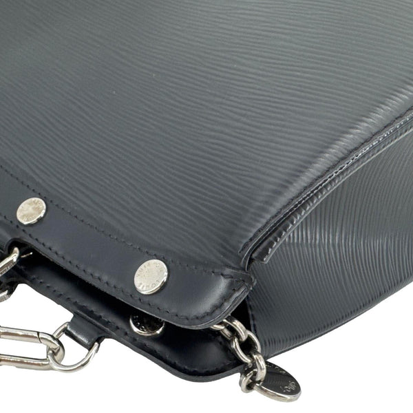 LOUIS VUITTON Brea MM Electric Epi Leather Shoulder Bag Black