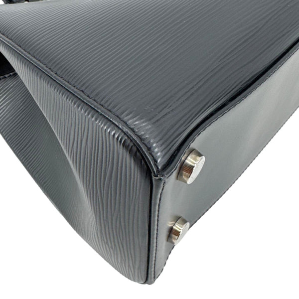 LOUIS VUITTON Brea MM Electric Epi Leather Shoulder Bag Black