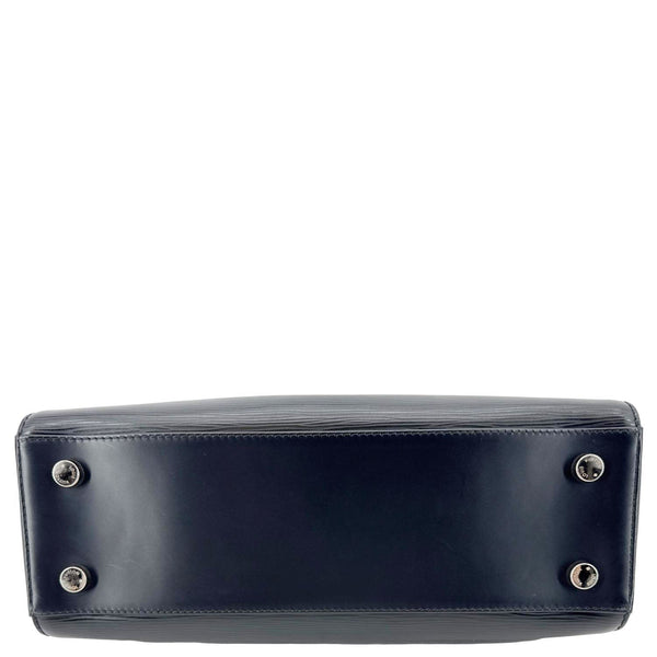 LOUIS VUITTON Brea MM Electric Epi Leather Shoulder Bag Black