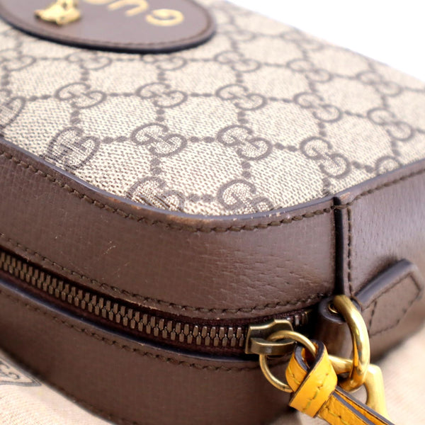 GUCCI Neo Vintage GG Supreme Canvas Messenger Bag Beige 476466