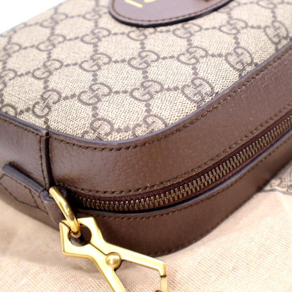 GUCCI Neo Vintage GG Supreme Canvas Messenger Bag Beige 476466