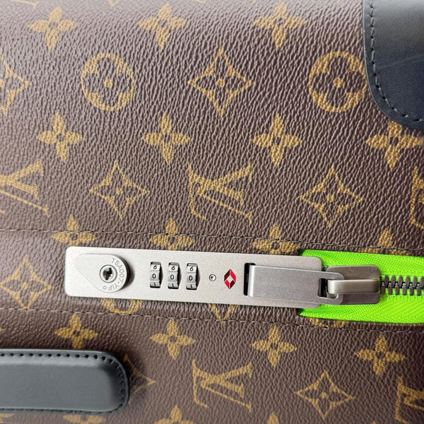 LOUIS VUITTON Monogram Horizon 55 Friends Monogram Canvas Travel Bag Brown