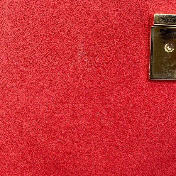 LOUIS VUITTON Vaugirard Monogram Canvas Shoulder Bag Coquelicot