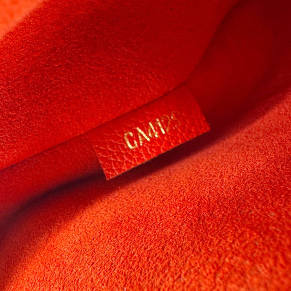 LOUIS VUITTON Vaugirard Monogram Canvas Shoulder Bag Coquelicot