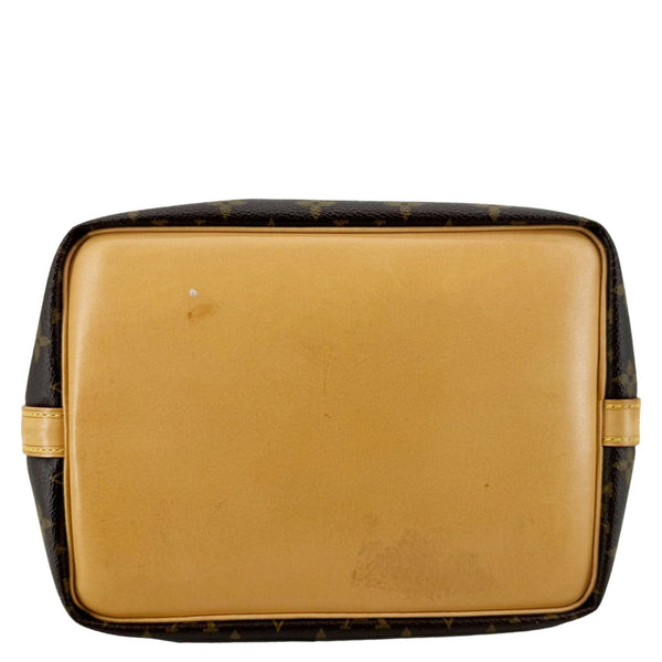 LOUIS VUITTON Petit Noe Monogram Canvas Shoulder Bag Brown