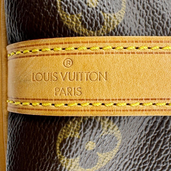 LOUIS VUITTON Petit Noe Monogram Canvas Shoulder Bag Brown