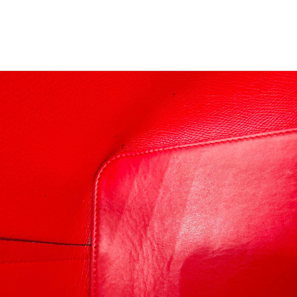 CHRISTIAN LOUBOUTIN Cabata Leather Tote Bag Black