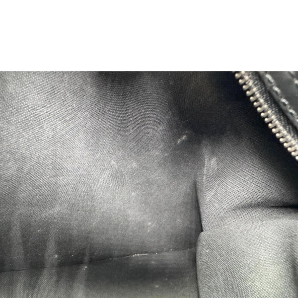 LOUIS VUITTON Keepall 55 Bandouliere Monogram Eclipse Travel Bag Black