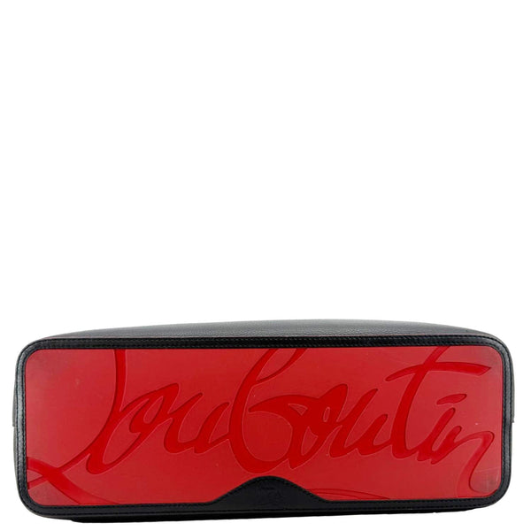 CHRISTIAN LOUBOUTIN Cabata Leather Tote Bag Black