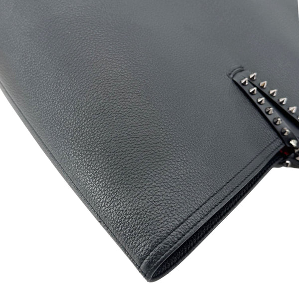 CHRISTIAN LOUBOUTIN Cabata Leather Tote Bag Black