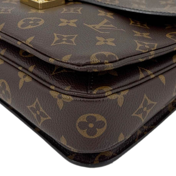 LOUIS VUITTON Metis Pochette Monogram Canvas Crossbody Bag Brown