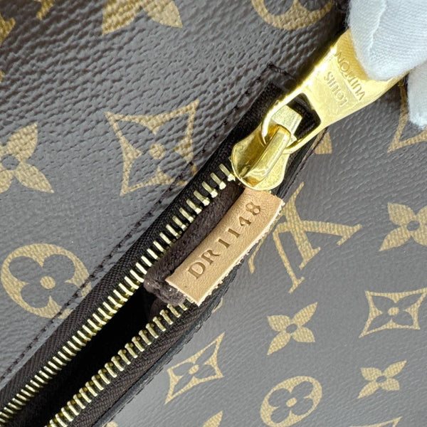 LOUIS VUITTON Metis Pochette Monogram Canvas Crossbody Bag Brown