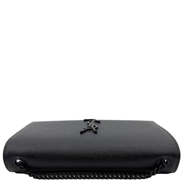 YVES SAINT LAURENT Kate Small Grain De Poudre Crossbody Bag Black