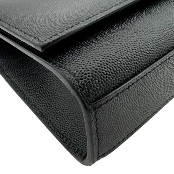 YVES SAINT LAURENT Kate Small Grain De Poudre Crossbody Bag Black