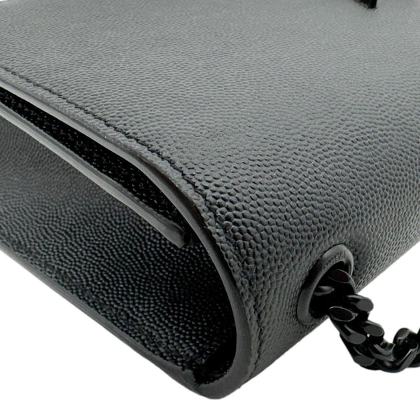 YVES SAINT LAURENT Kate Small Grain De Poudre Crossbody Bag Black