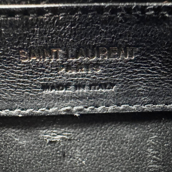 YVES SAINT LAURENT Kate Small Grain De Poudre Crossbody Bag Black