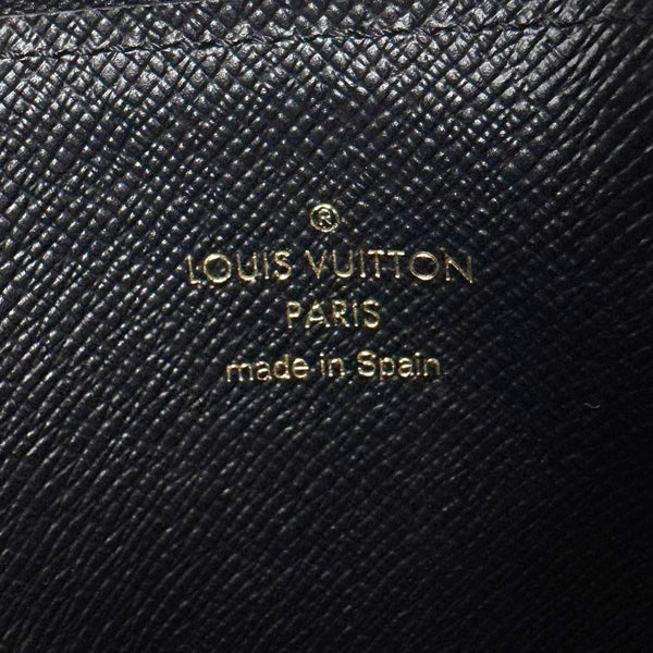 LOUIS VUITTON Slim Purse Monogram Reverse Canvas Wallet Brown