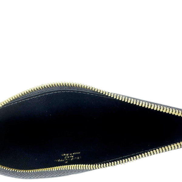 LOUIS VUITTON Slim Purse Monogram Reverse Canvas Wallet Brown