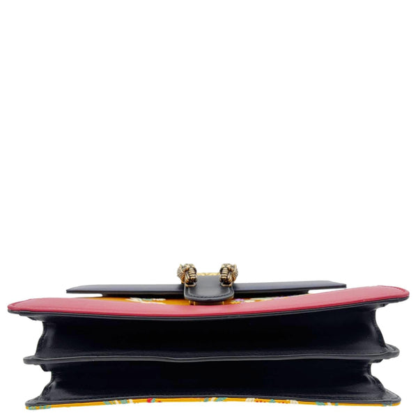 GUCCI Dionysus Medium Top Handle Floral Jacquard Shoulder Bag Multicolor 448075