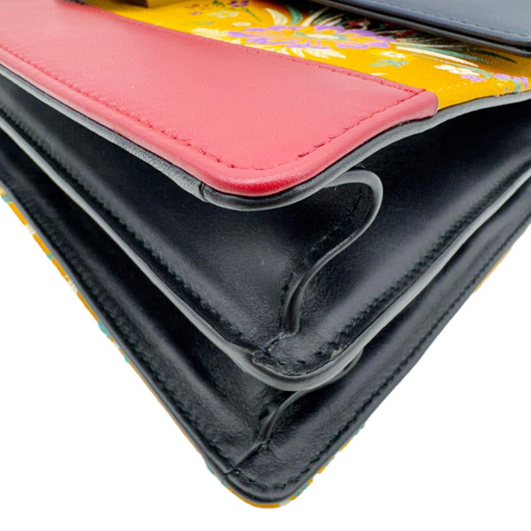 GUCCI Dionysus Medium Top Handle Floral Jacquard Shoulder Bag Multicolor 448075