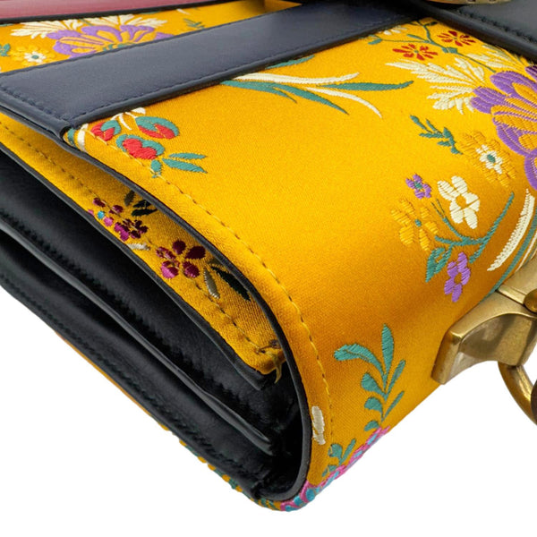 GUCCI Dionysus Medium Top Handle Floral Jacquard Shoulder Bag Multicolor 448075