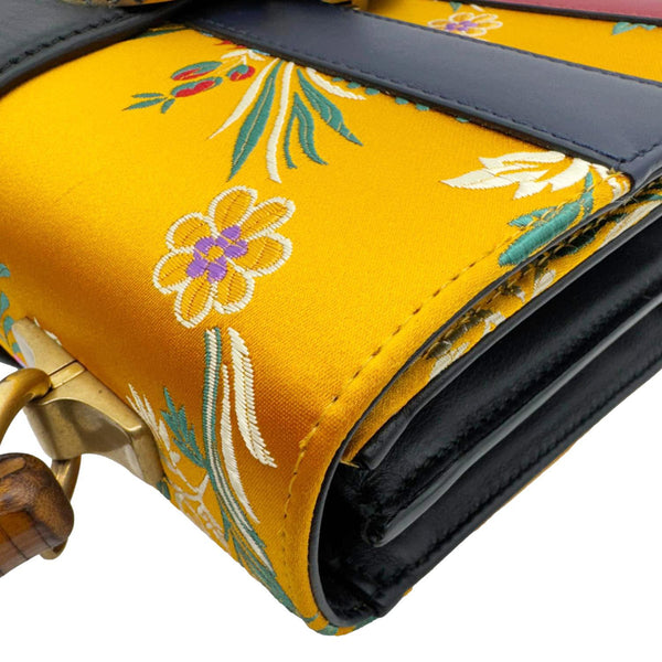 GUCCI Dionysus Medium Top Handle Floral Jacquard Shoulder Bag Multicolor 448075