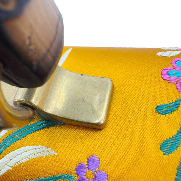 GUCCI Dionysus Medium Top Handle Floral Jacquard Shoulder Bag Multicolor 448075