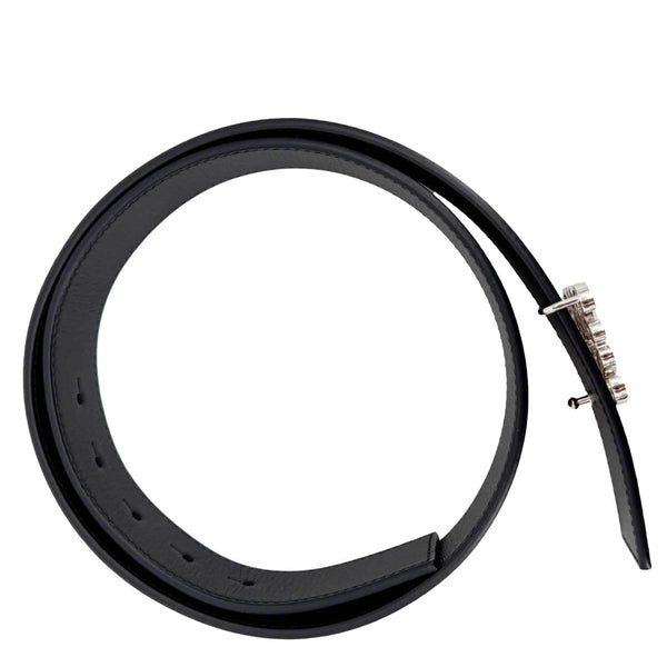 LOEWE Anagram Reversible Leather Belt Brown Size 85/34