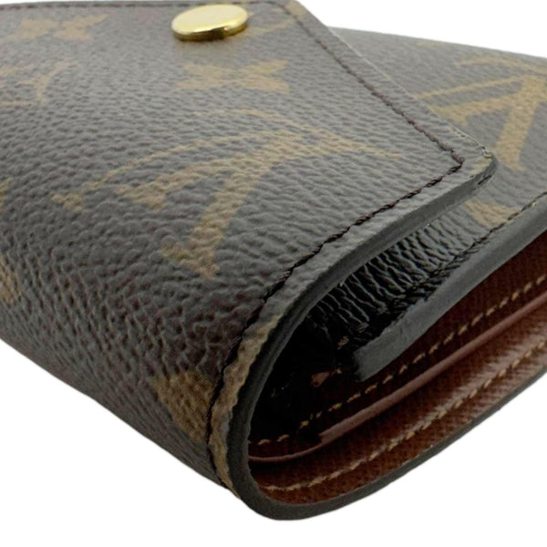 LOUIS VUITTON Victorine Monogram Canvas Wallet Brown