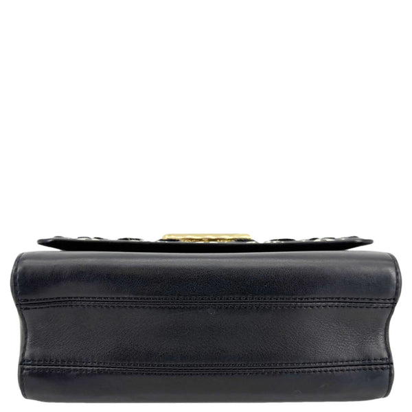 LOUIS VUITTON Metis Pochette Jacquard Since 1854 Leather Top Handle Satchel Bag Black