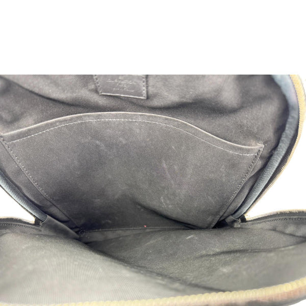 LOUIS VUITTON Avenue Damier Infini Leather Backpack Bag Black