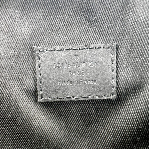 LOUIS VUITTON Avenue Damier Infini Leather Backpack Bag Black