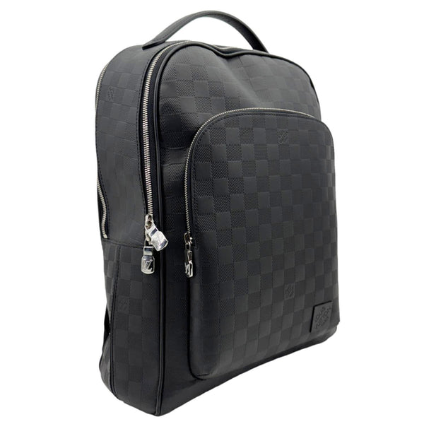 LOUIS VUITTON Avenue Damier Infini Leather Backpack Bag Black