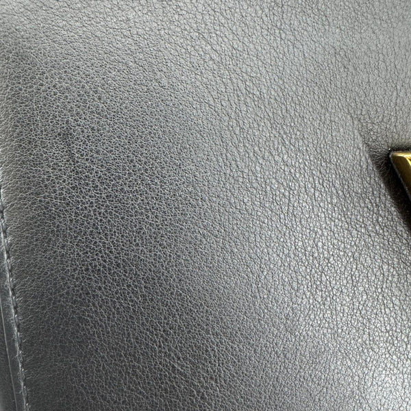 LOUIS VUITTON Metis Pochette Jacquard Since 1854 Leather Top Handle Satchel Bag Black