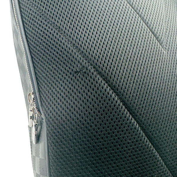 LOUIS VUITTON Avenue Damier Infini Leather Backpack Bag Black