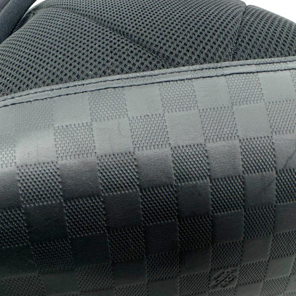 LOUIS VUITTON Avenue Damier Infini Leather Backpack Bag Black