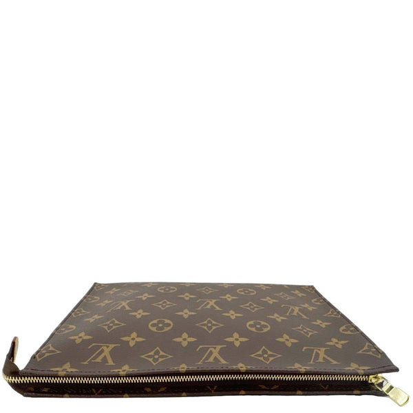 LOUIS VUITTON Monogram Canvas Toiletry Pouch Brown
