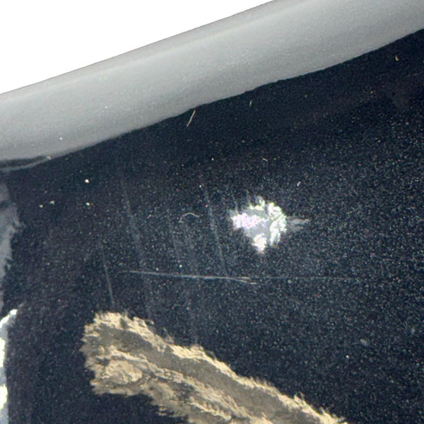 LOUIS VUITTON Miroir Vernis Leather Tote Shoulder Bag Black